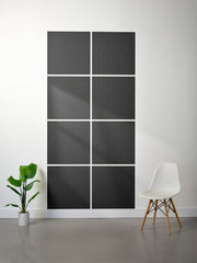 9mm Geo Printed 2'x2' Tile — acoustic wall panel by FeltRight