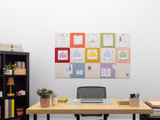 Rainbow Checker Bulletin Board — felt pinboard by FeltRight