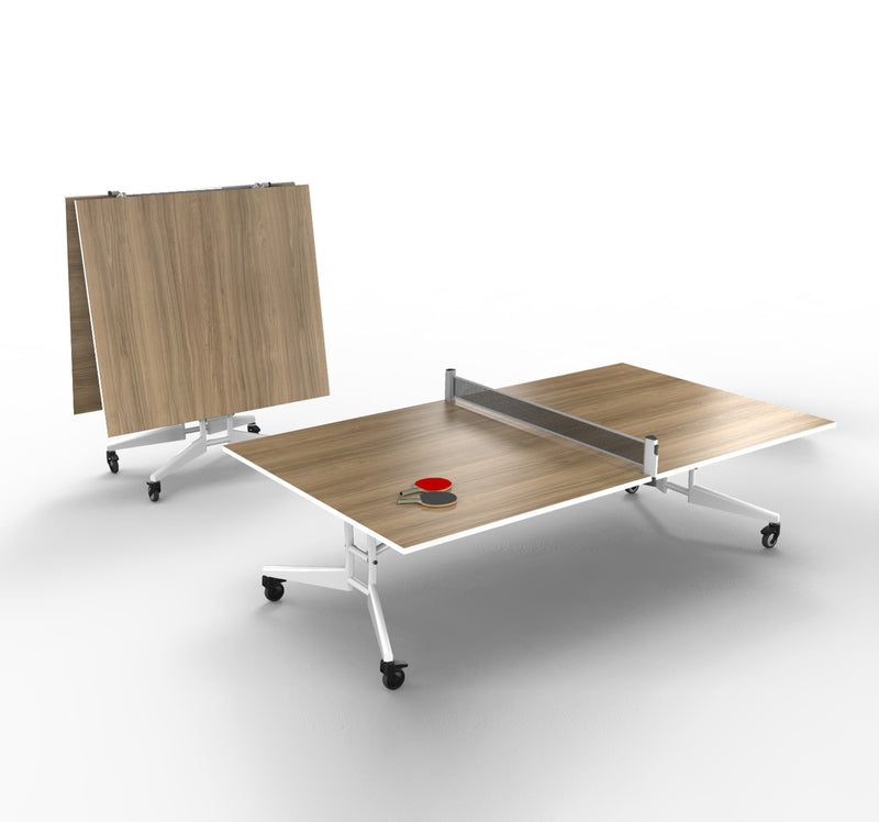 NOMAD SPORT 3 in 1 Folding Ping Pong Conference Table and Whiteboard