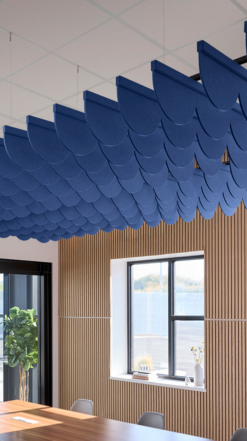 Scallop Acoustic Blade Baffle