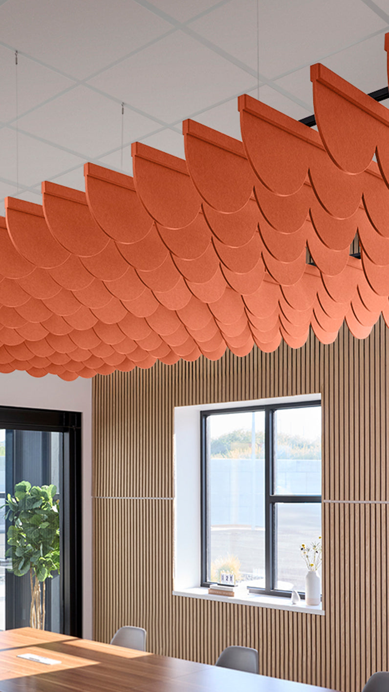 Scallop Acoustic Blade Baffle
