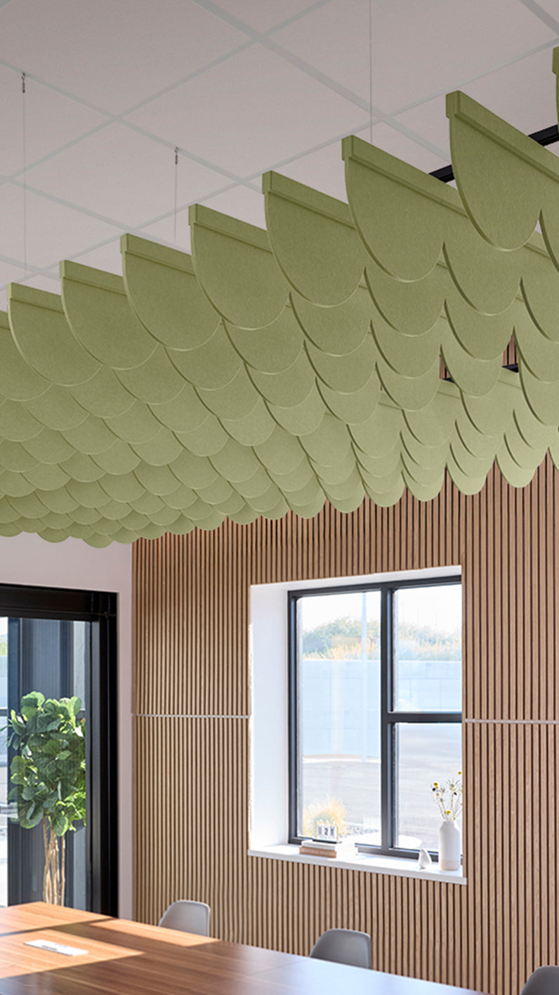 Scallop Acoustic Blade Baffle