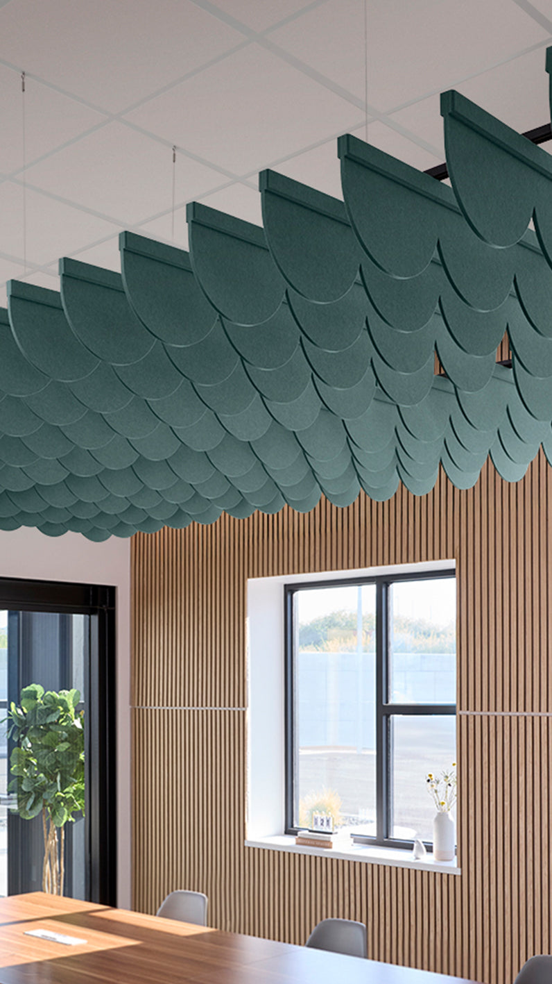 Scallop Acoustic Blade Baffle