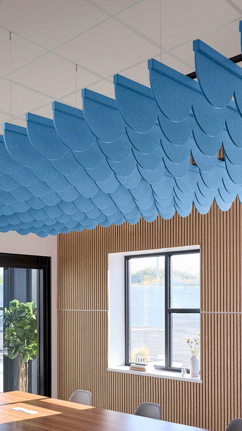 Scallop Acoustic Blade Baffle