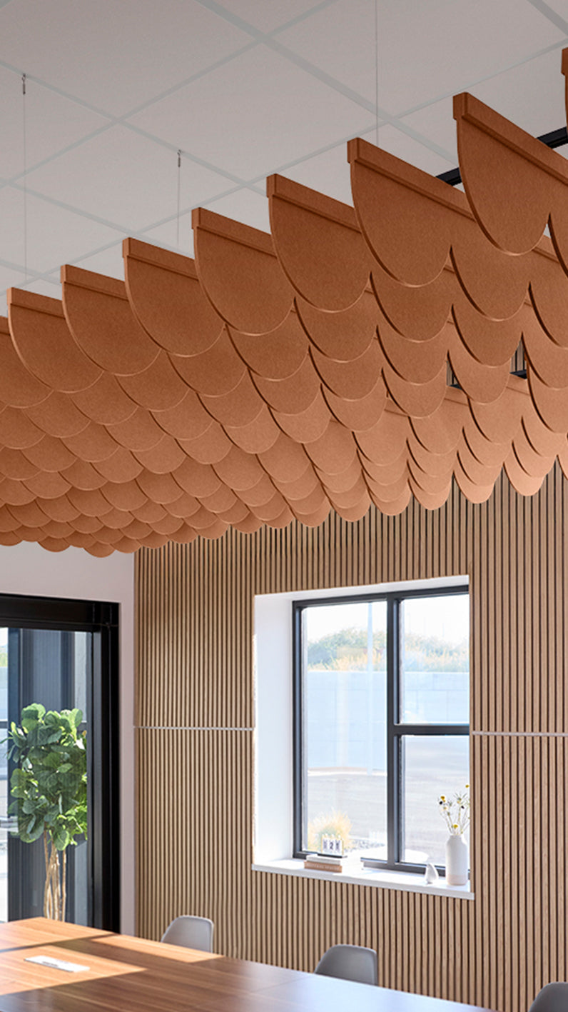 Scallop Acoustic Blade Baffle