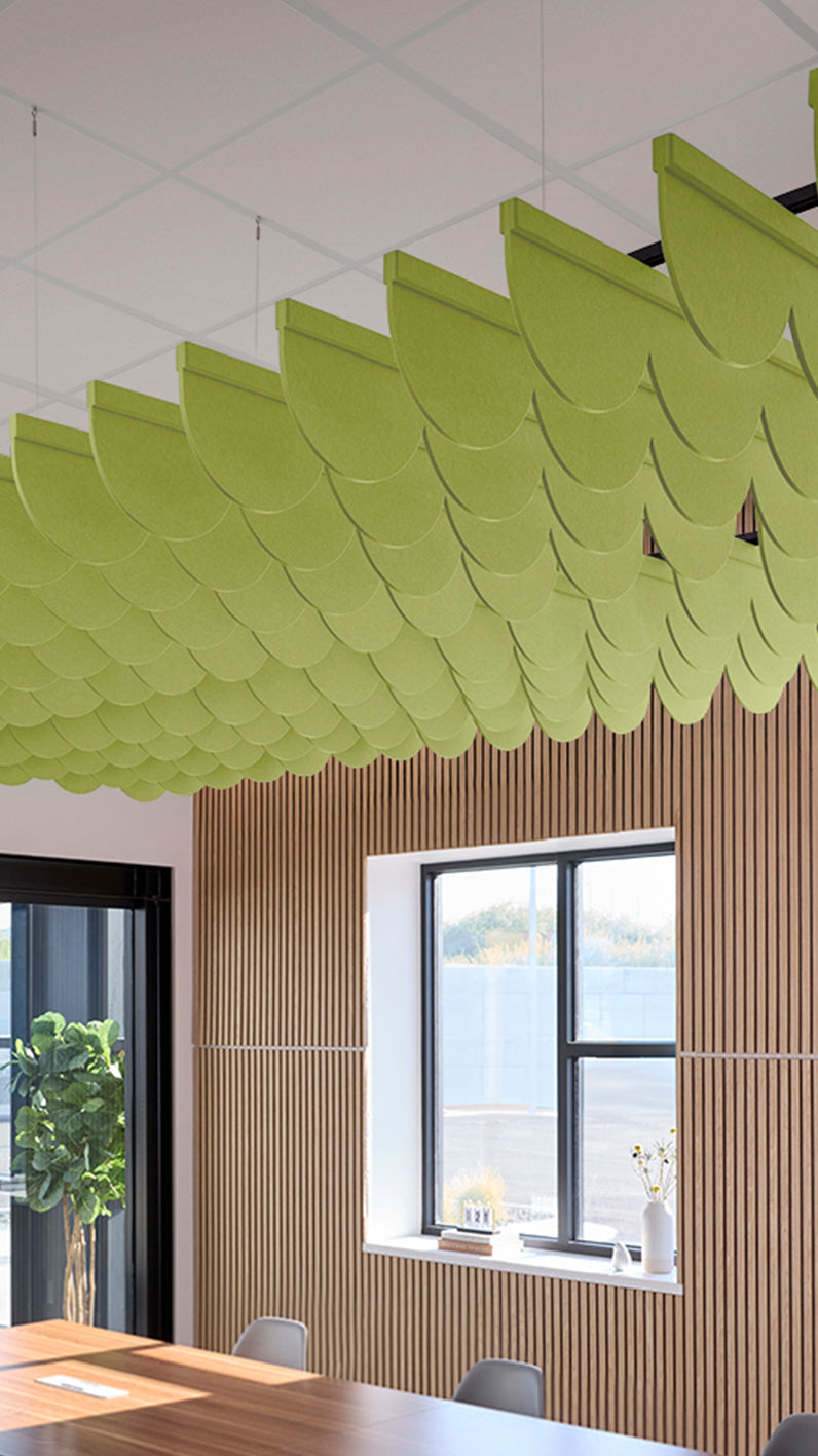 Scallop Acoustic Blade Baffle