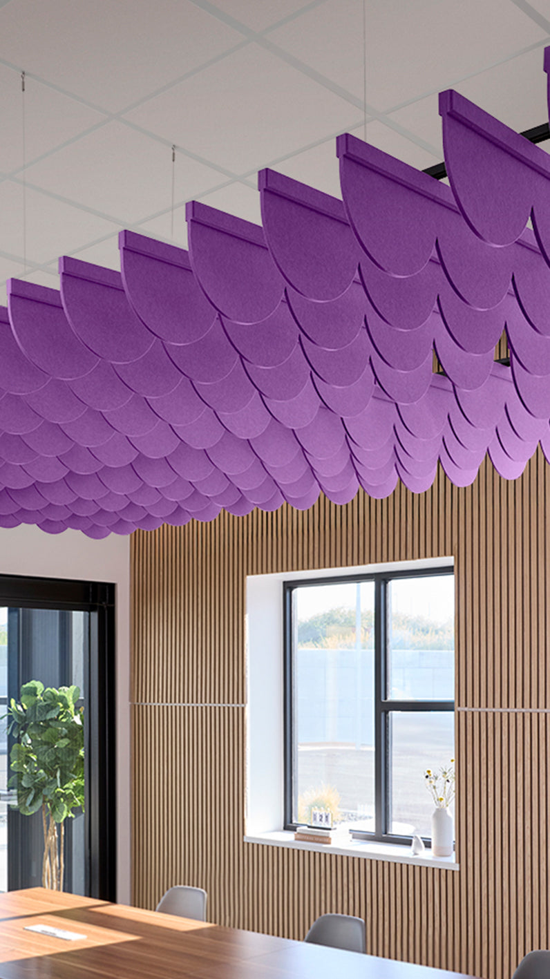 Scallop Acoustic Blade Baffle