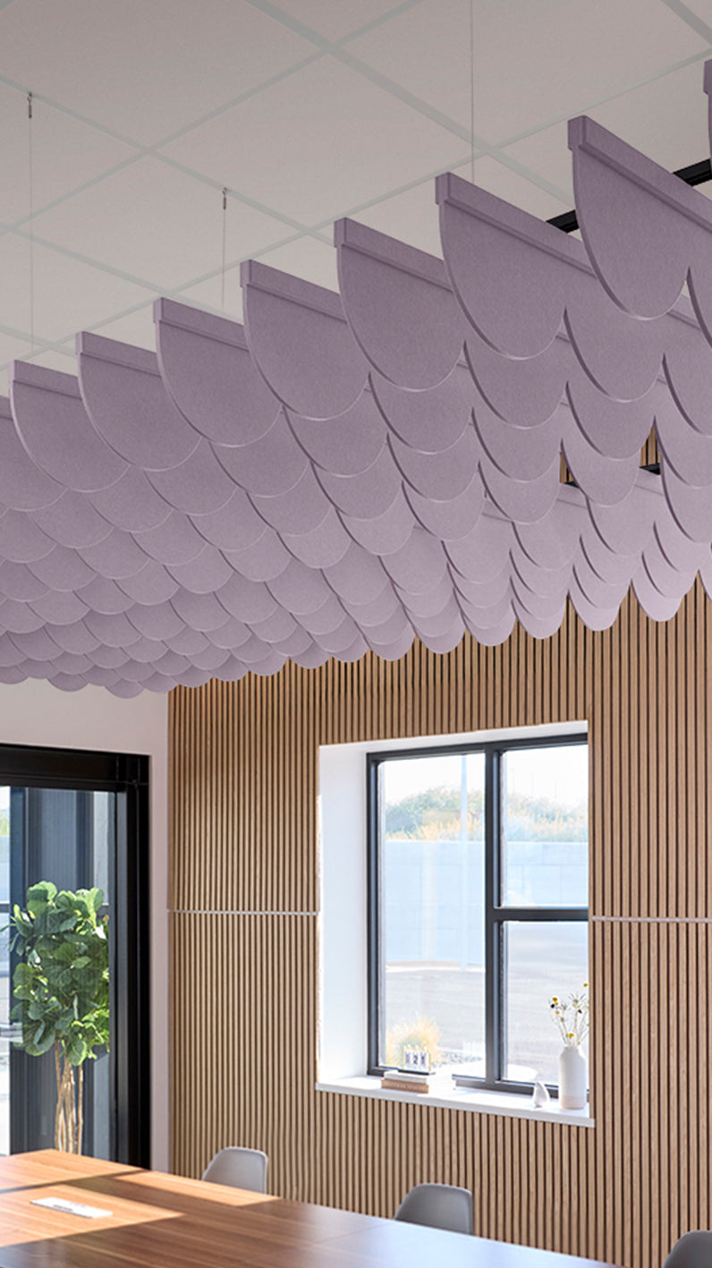 Scallop Acoustic Blade Baffle
