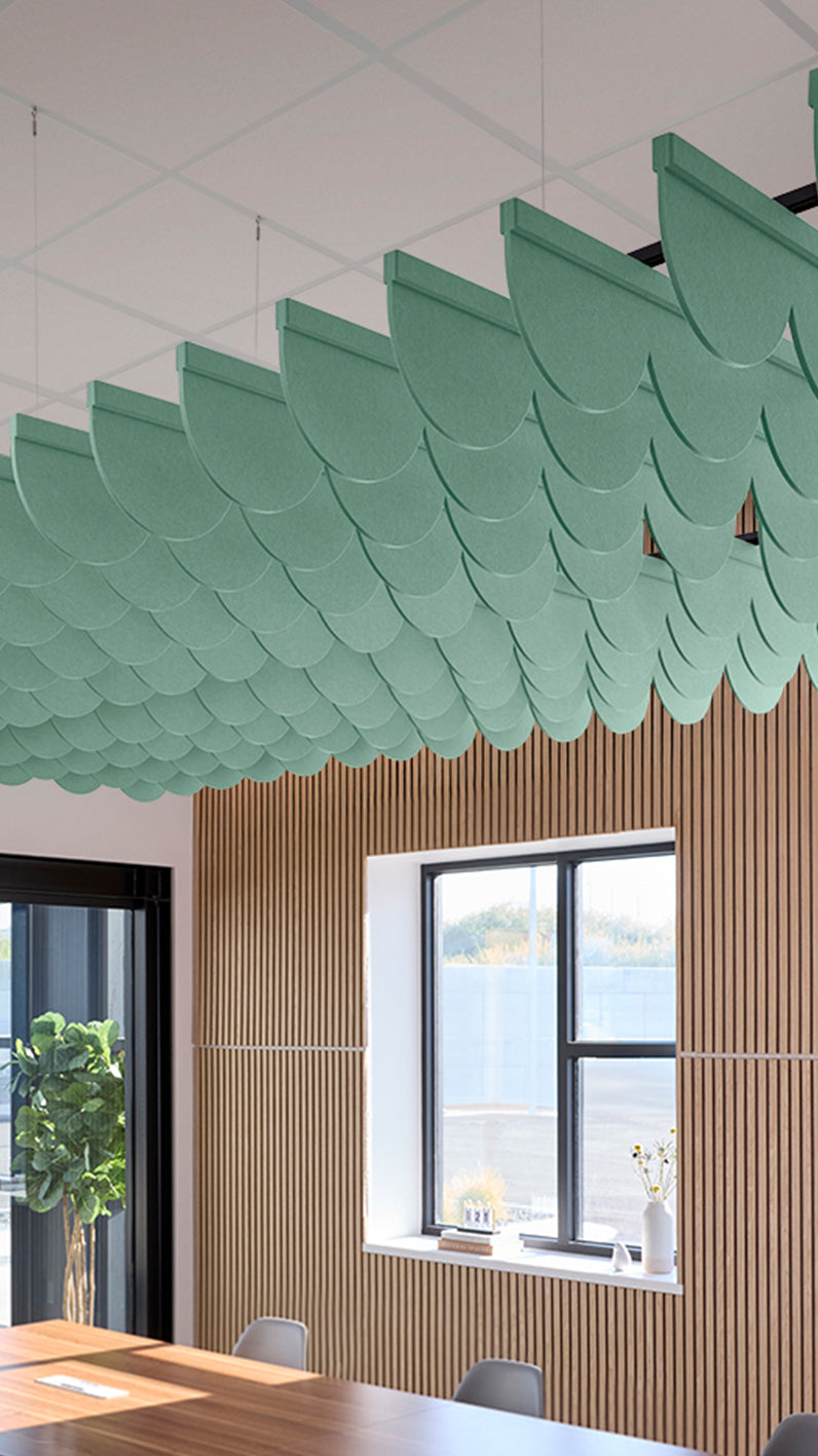 Scallop Acoustic Blade Baffle