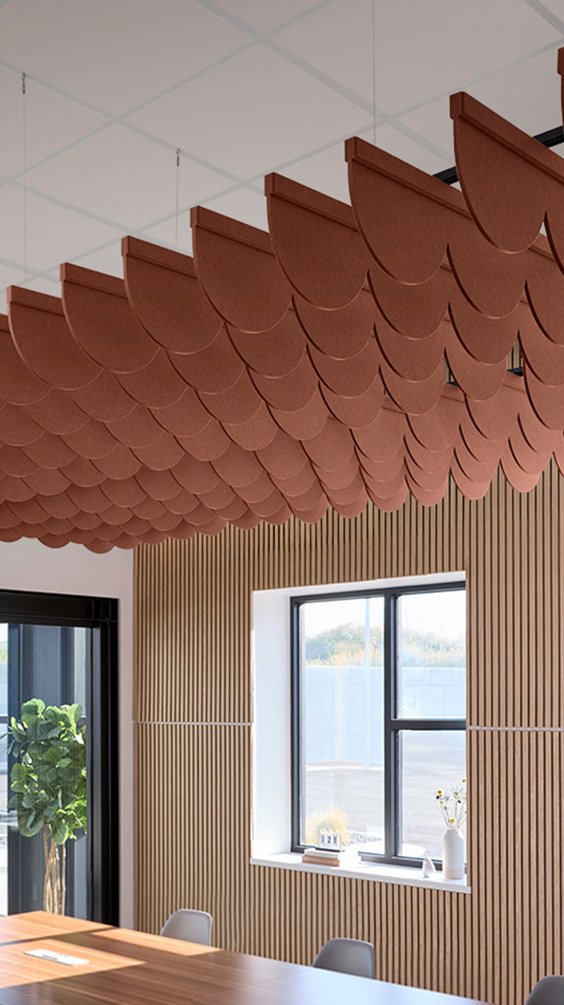 Scallop Acoustic Blade Baffle