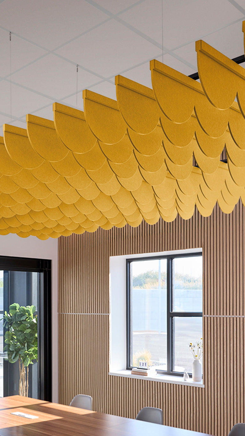 Scallop Acoustic Blade Baffle