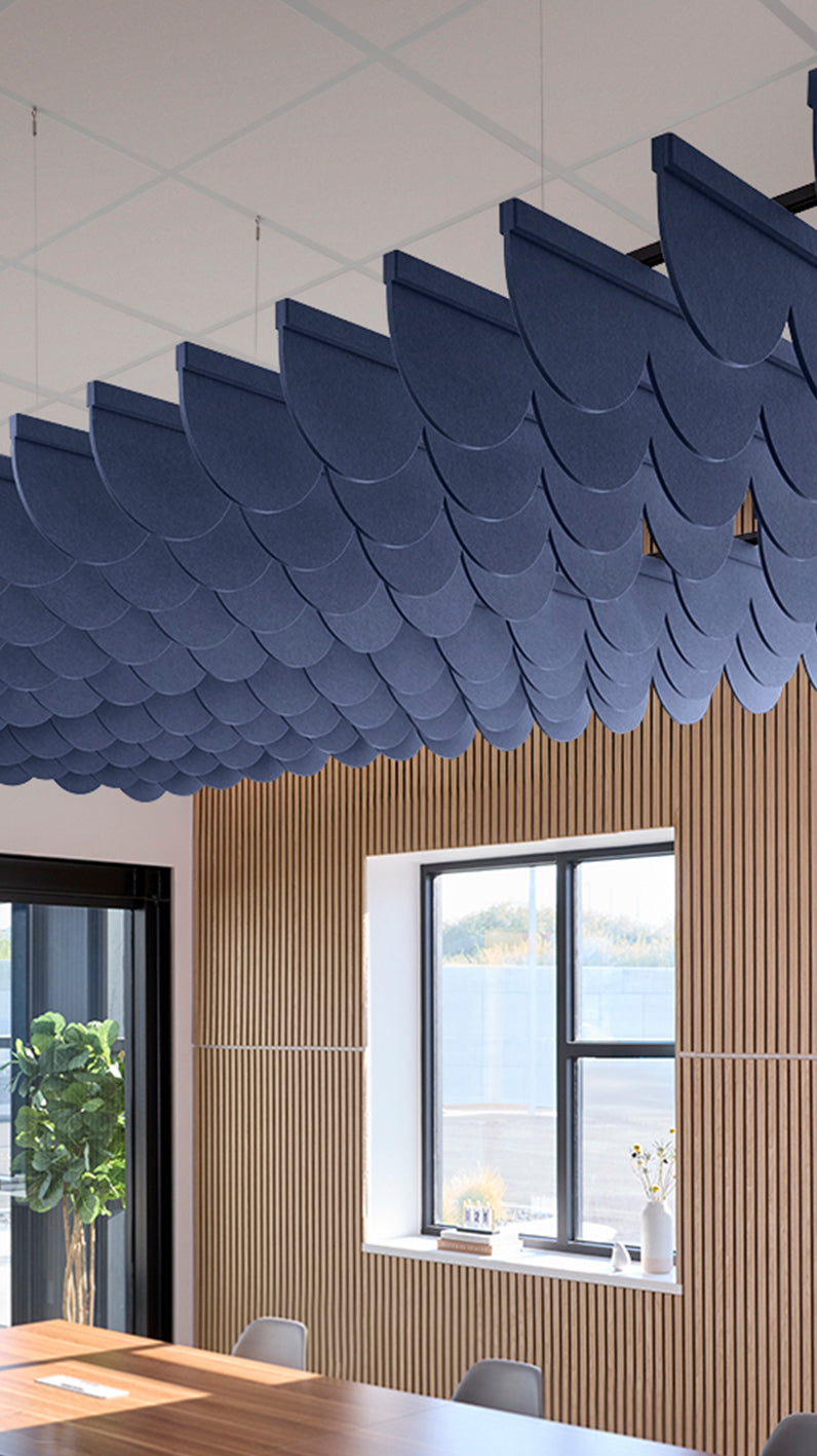 Scallop Acoustic Blade Baffle