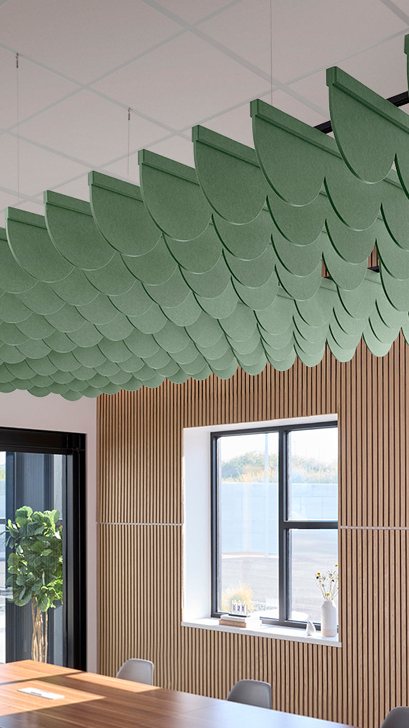 Scallop Acoustic Blade Baffle