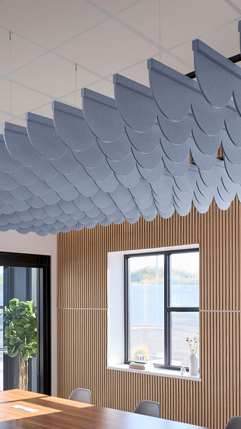 Scallop Acoustic Blade Baffle