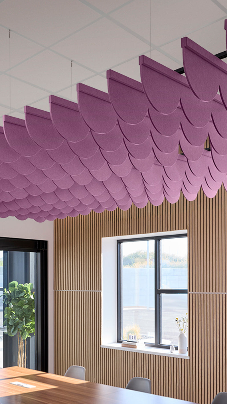 Scallop Acoustic Blade Baffle