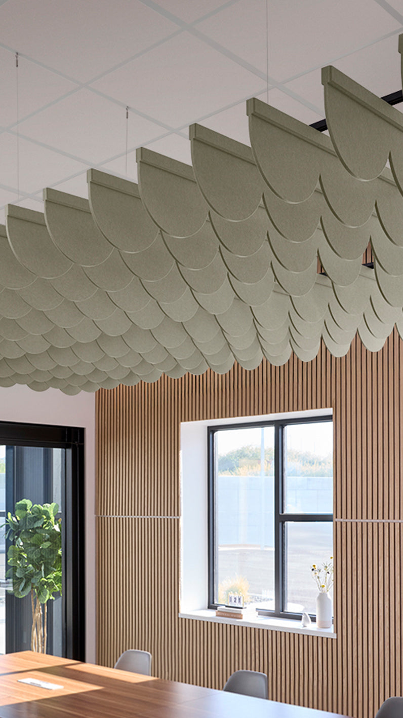 Scallop Acoustic Blade Baffle
