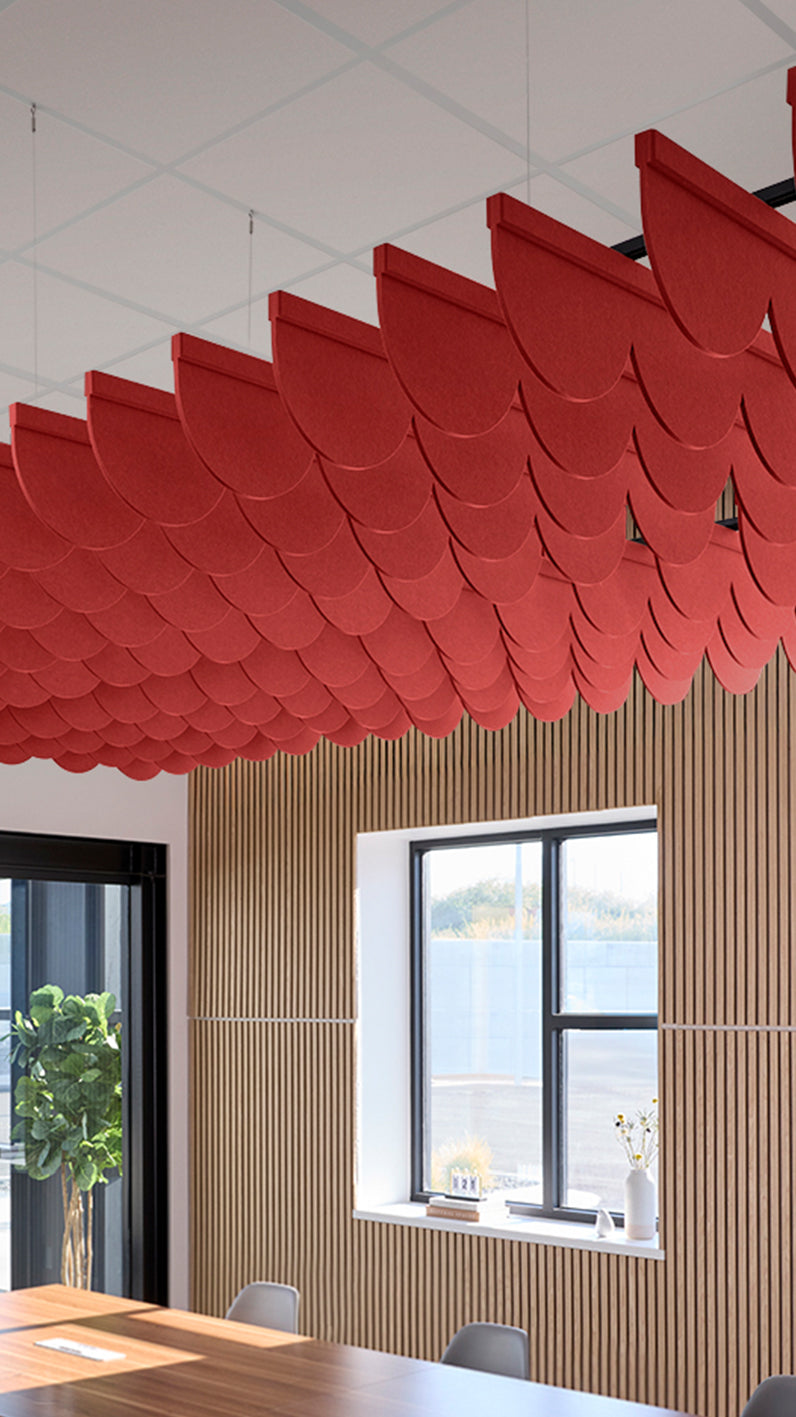 Scallop Acoustic Blade Baffle