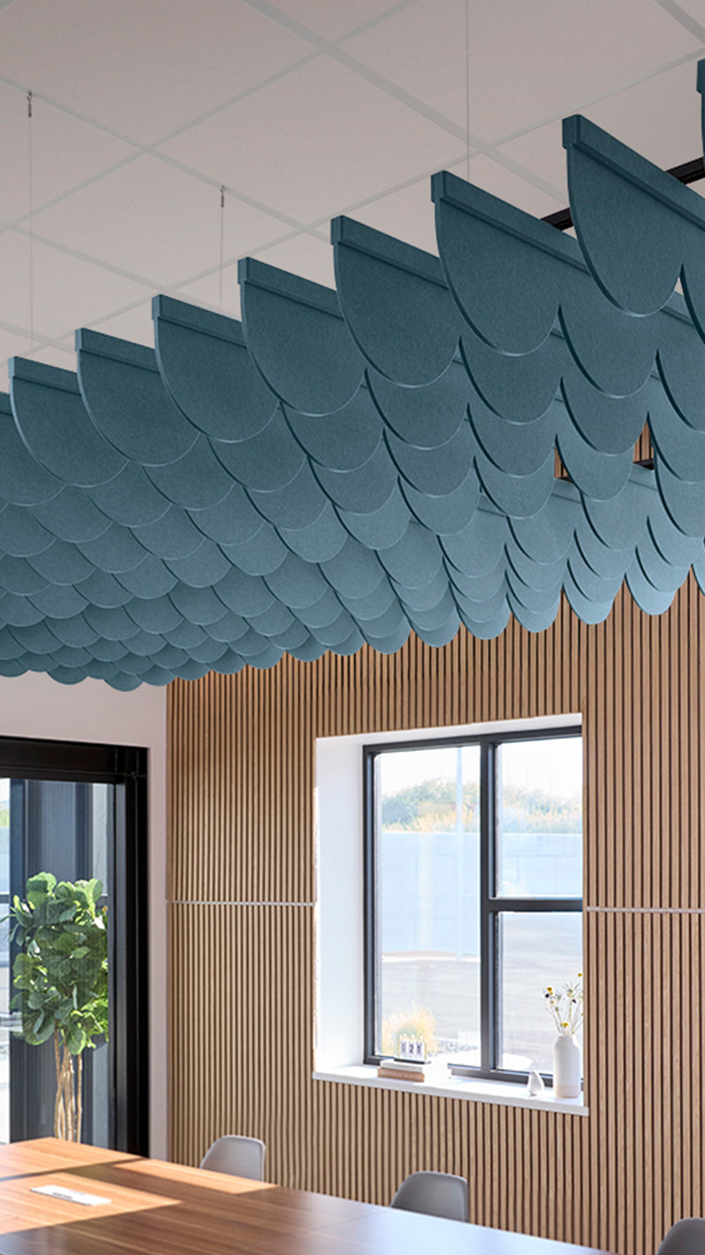 Scallop Acoustic Blade Baffle