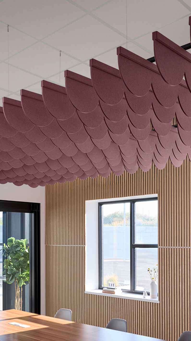 Scallop Acoustic Blade Baffle