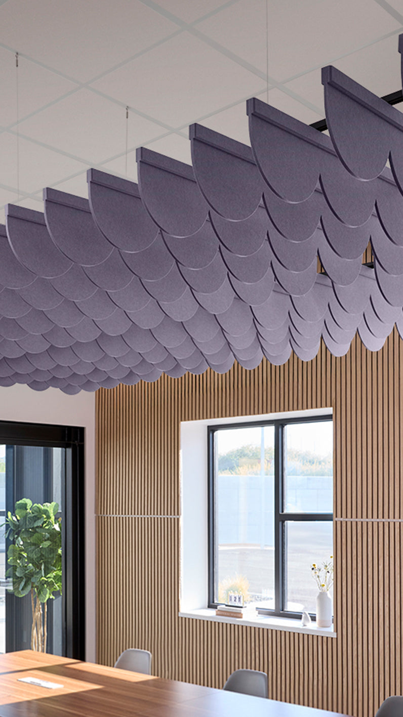 Scallop Acoustic Blade Baffle