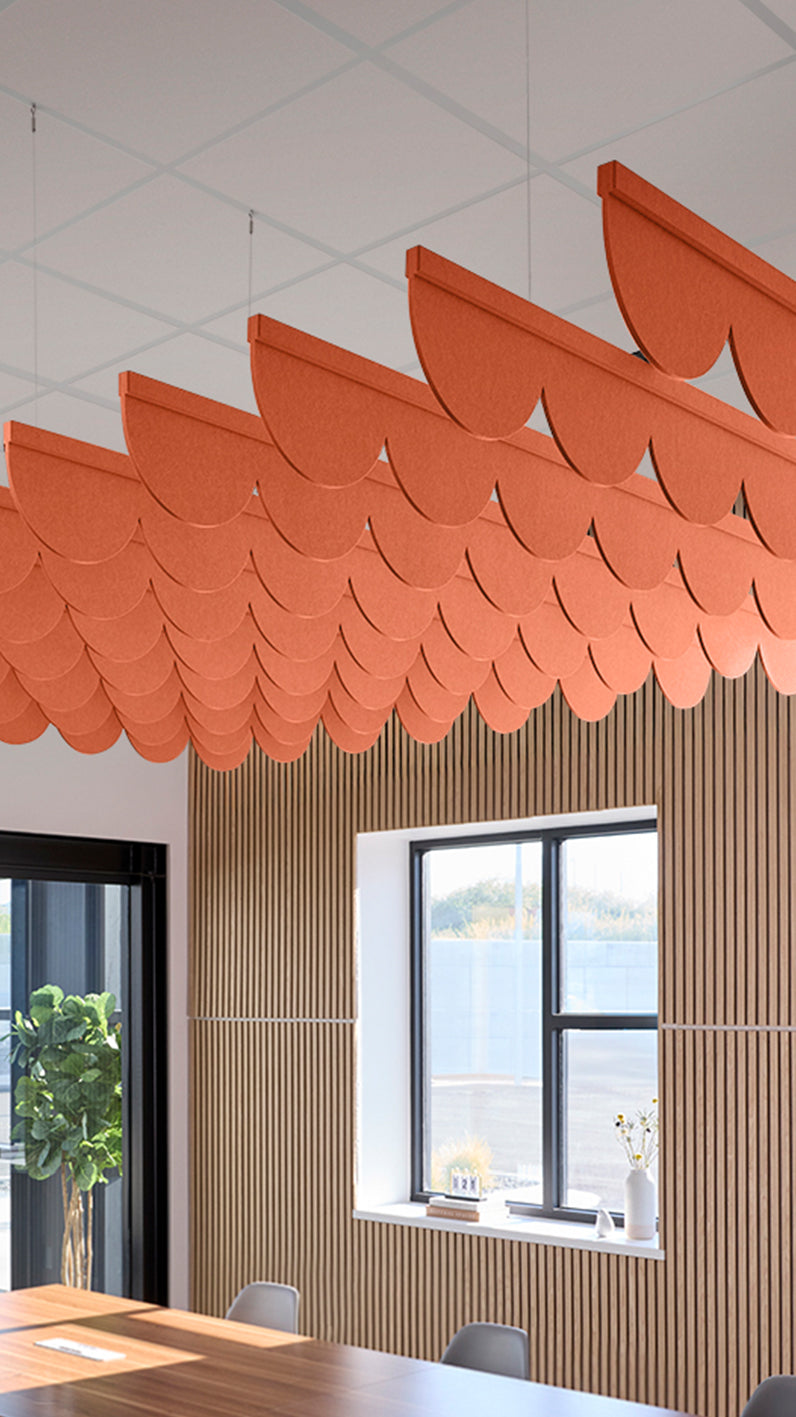 Scallop Acoustic Blade Baffle