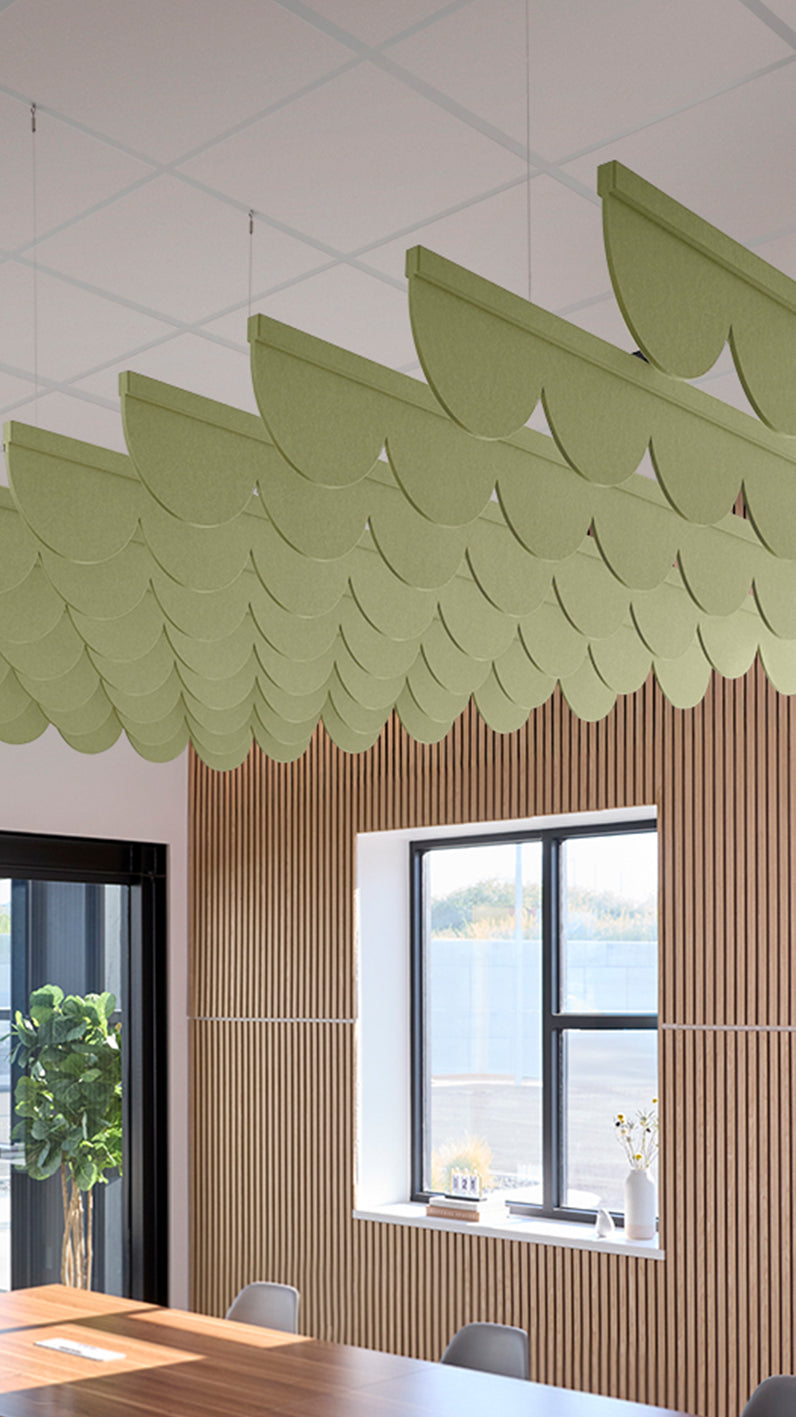 Scallop Acoustic Blade Baffle