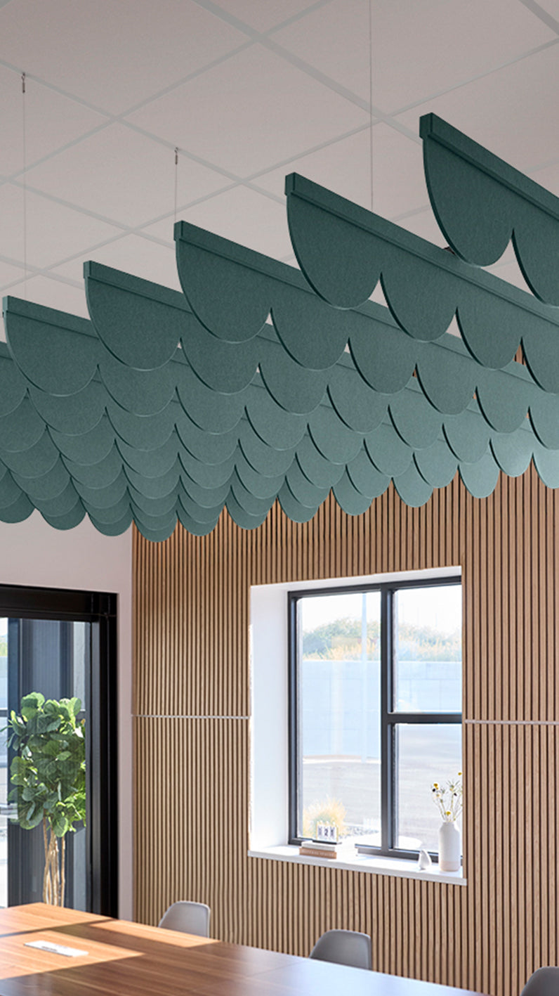 Scallop Acoustic Blade Baffle