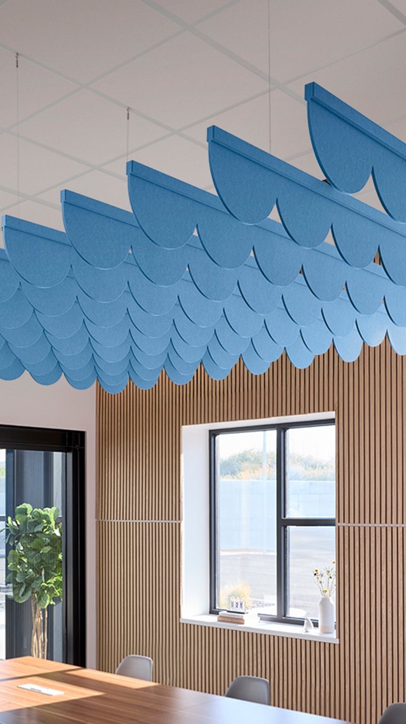 Scallop Acoustic Blade Baffle