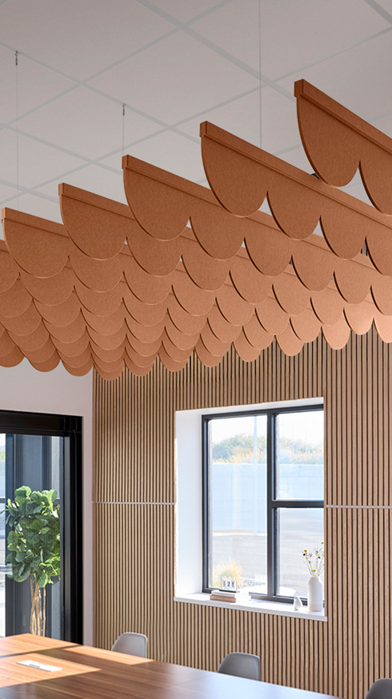 Scallop Acoustic Blade Baffle