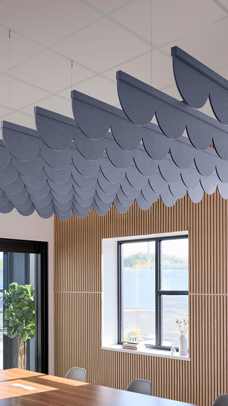 Scallop Acoustic Blade Baffle
