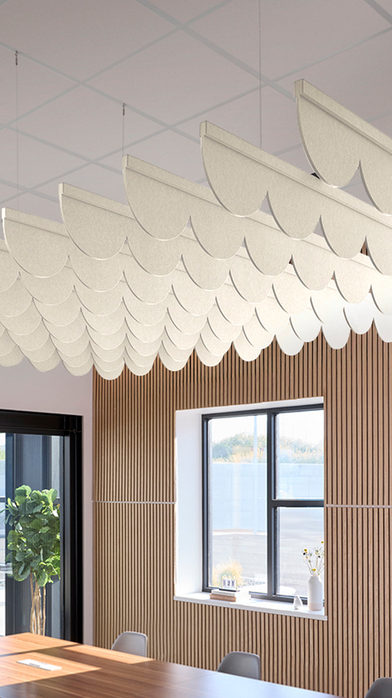 Scallop Acoustic Blade Baffle