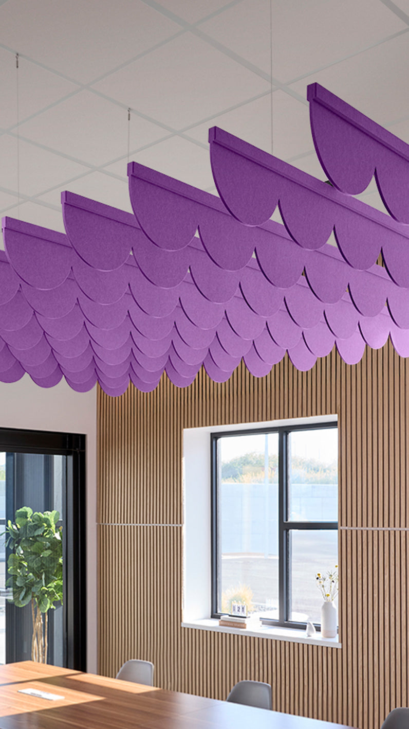 Scallop Acoustic Blade Baffle