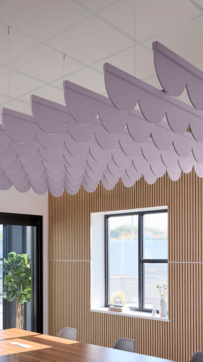 Scallop Acoustic Blade Baffle