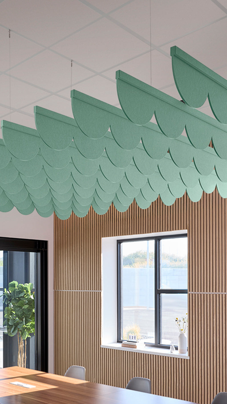 Scallop Acoustic Blade Baffle