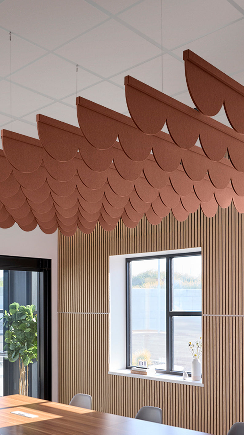 Scallop Acoustic Blade Baffle