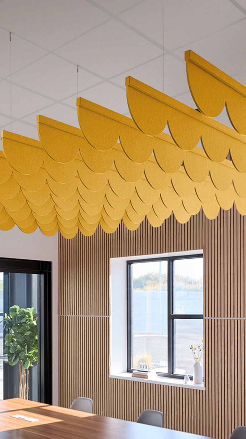 Scallop Acoustic Blade Baffle