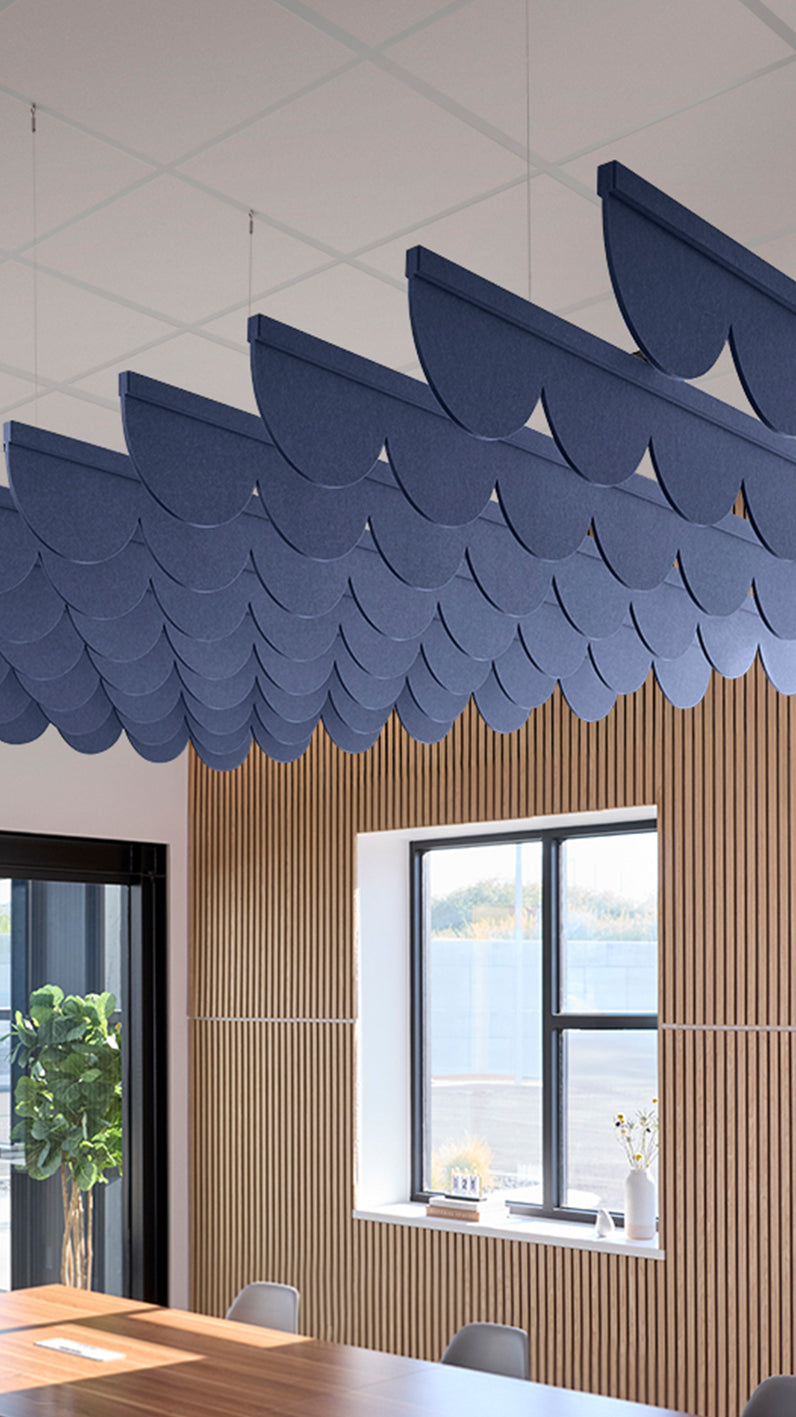 Scallop Acoustic Blade Baffle