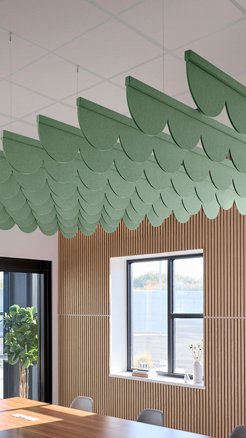 Scallop Acoustic Blade Baffle