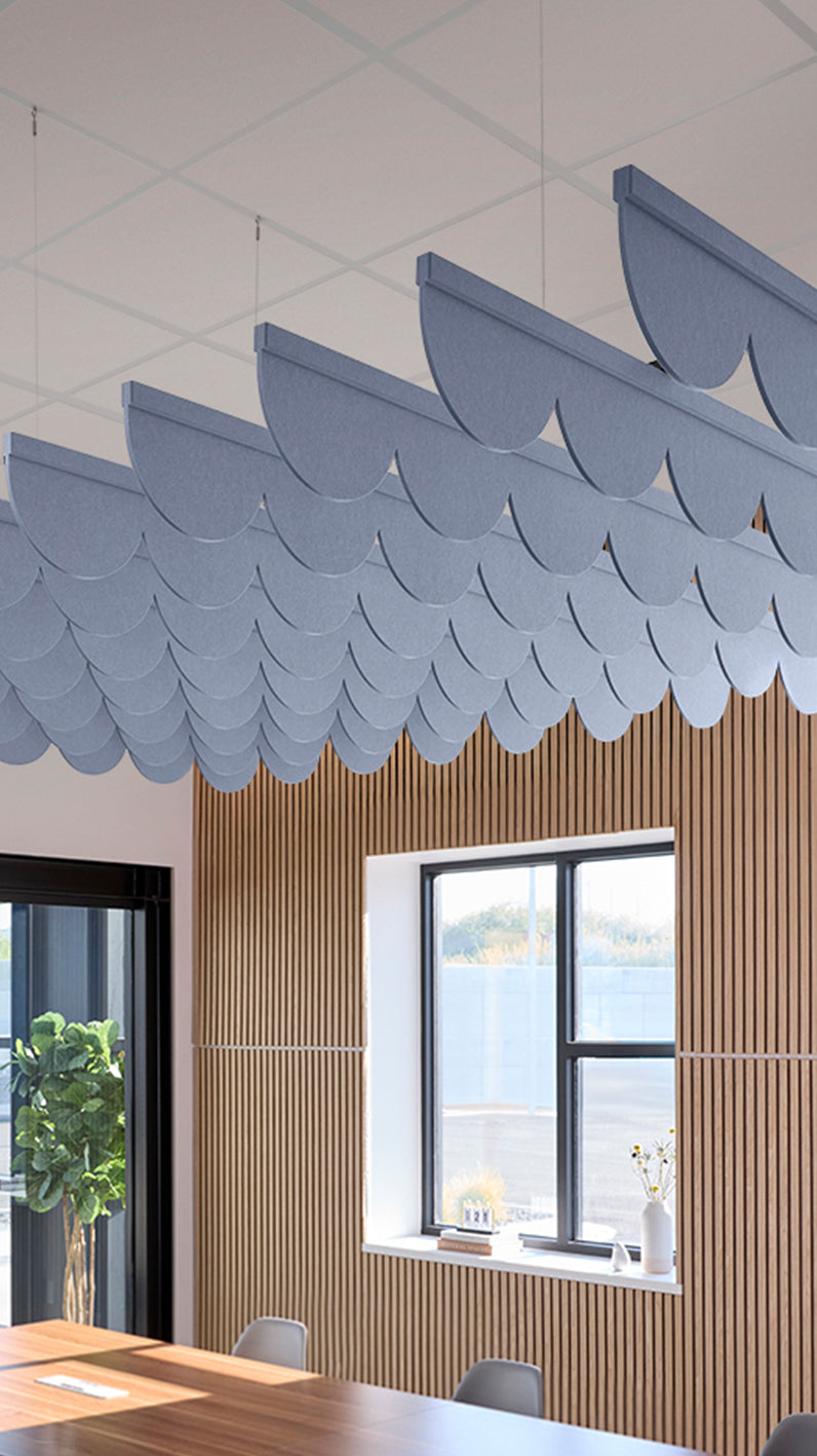 Scallop Acoustic Blade Baffle