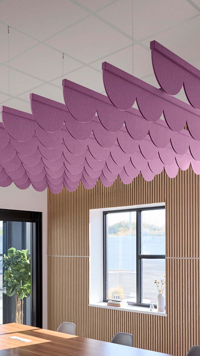 Scallop Acoustic Blade Baffle