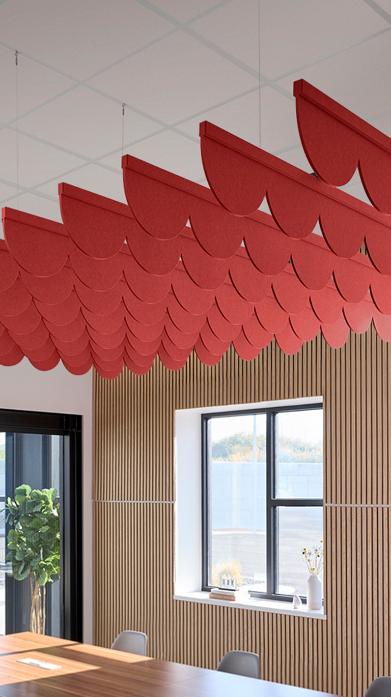 Scallop Acoustic Blade Baffle