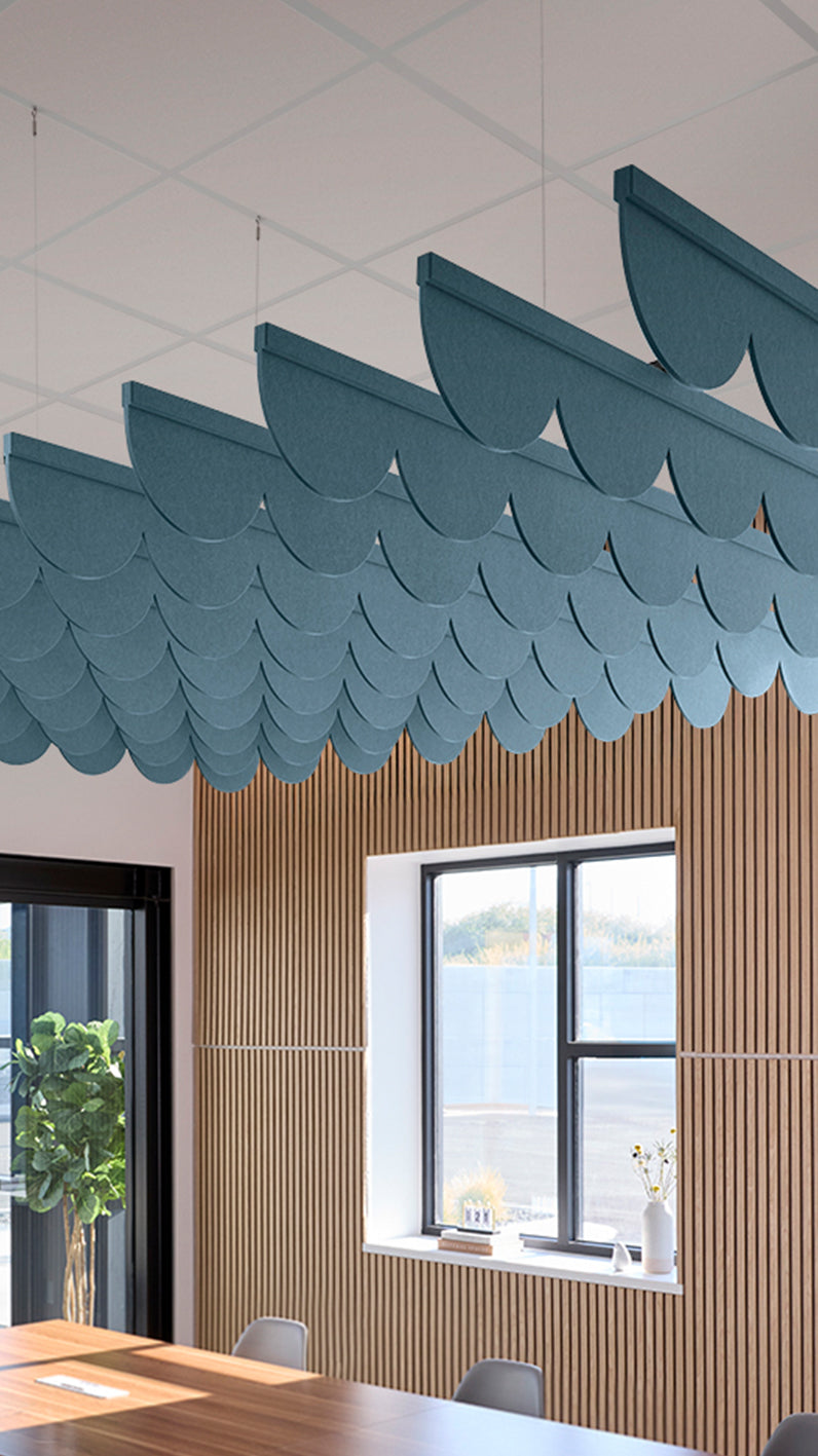 Scallop Acoustic Blade Baffle