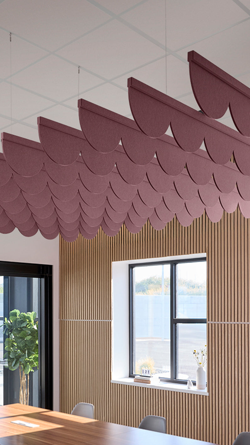 Scallop Acoustic Blade Baffle