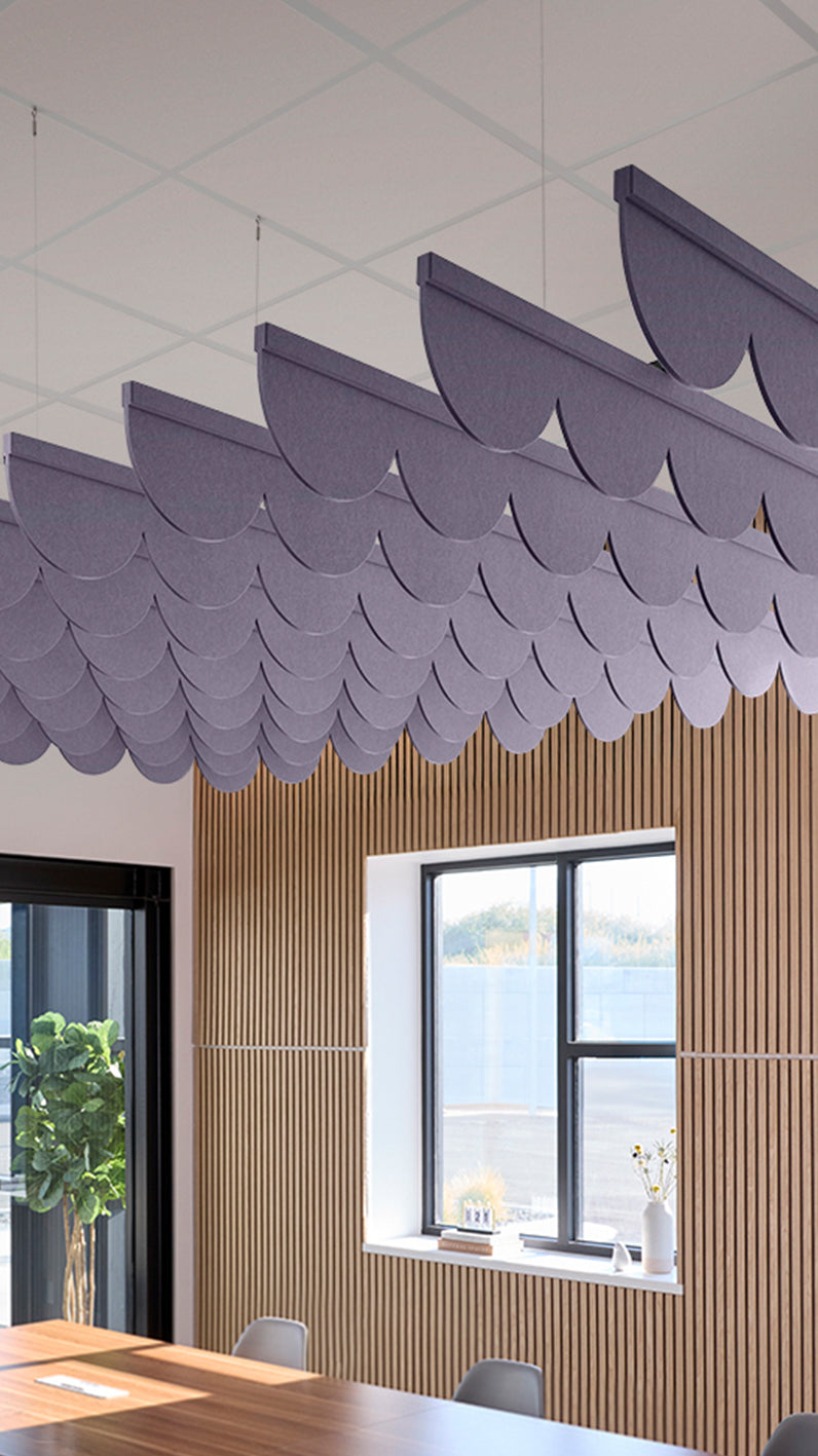 Scallop Acoustic Blade Baffle