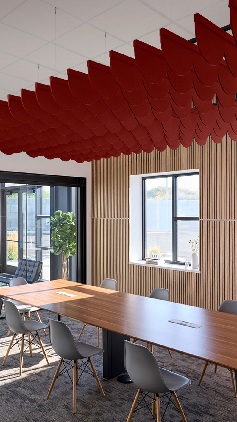 Scallop Acoustic Blade Baffle