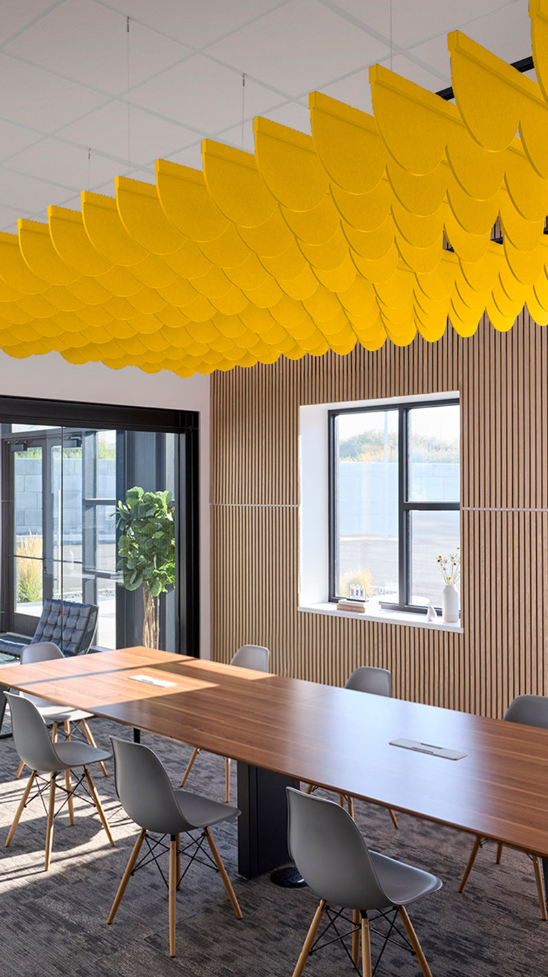 Scallop Acoustic Blade Baffle