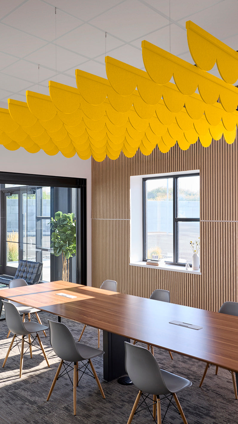 Scallop Acoustic Blade Baffle