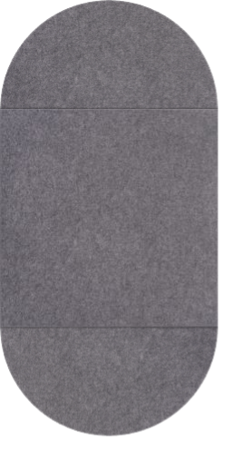 Pickens Tech - Building B Design - Capsule Pinboard — custom acoustic panel by FeltRight