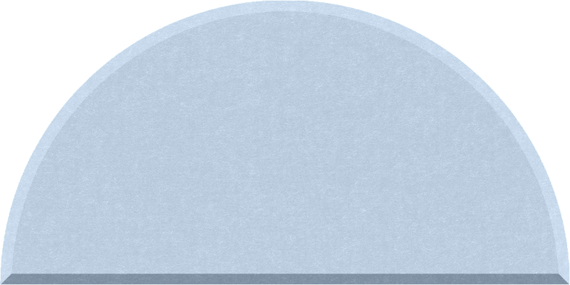 Small Half Circle Tile